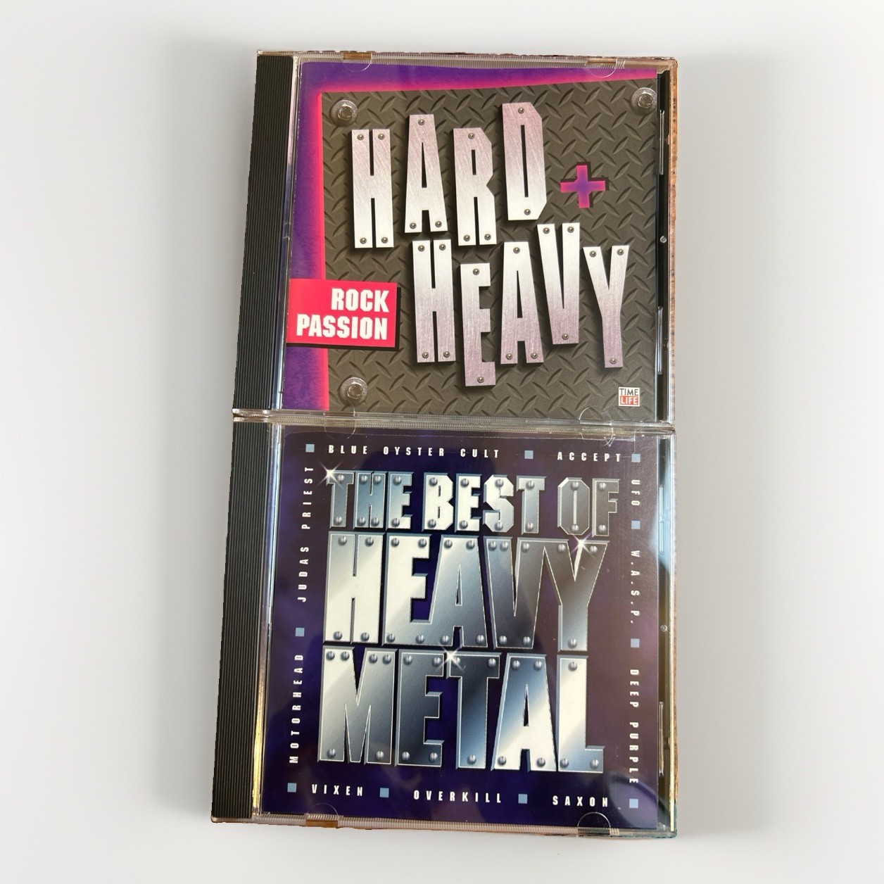 2 CD Lot Hard Rock Heavy Metal Best Hits Compilations Judas Priest Scorpions