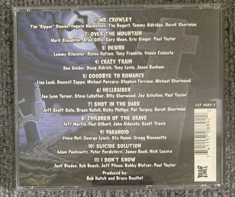 Bat Head Soup: A Tribute to Ozzy by Various Artists (CD, Jul-2000, Cleopatra)