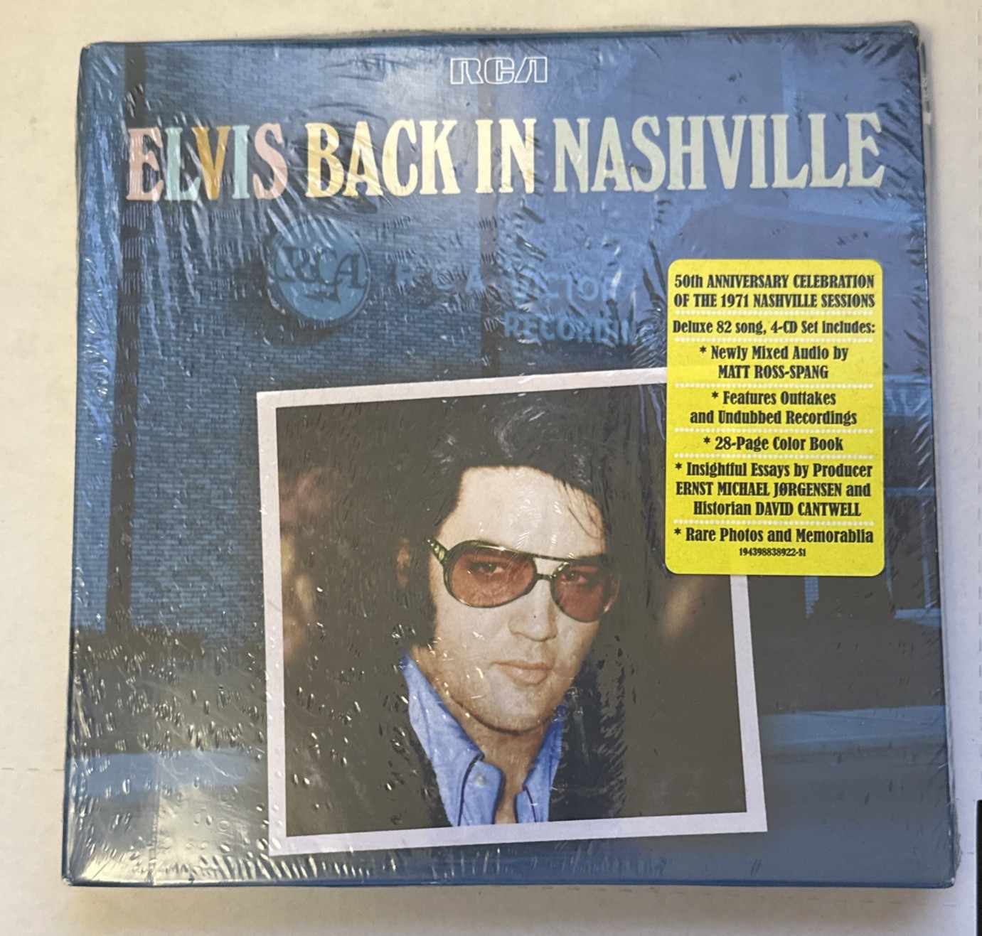 Elvis Presley Elvis Back in Nashville (CD) Box Set OOP RARE! Sealed