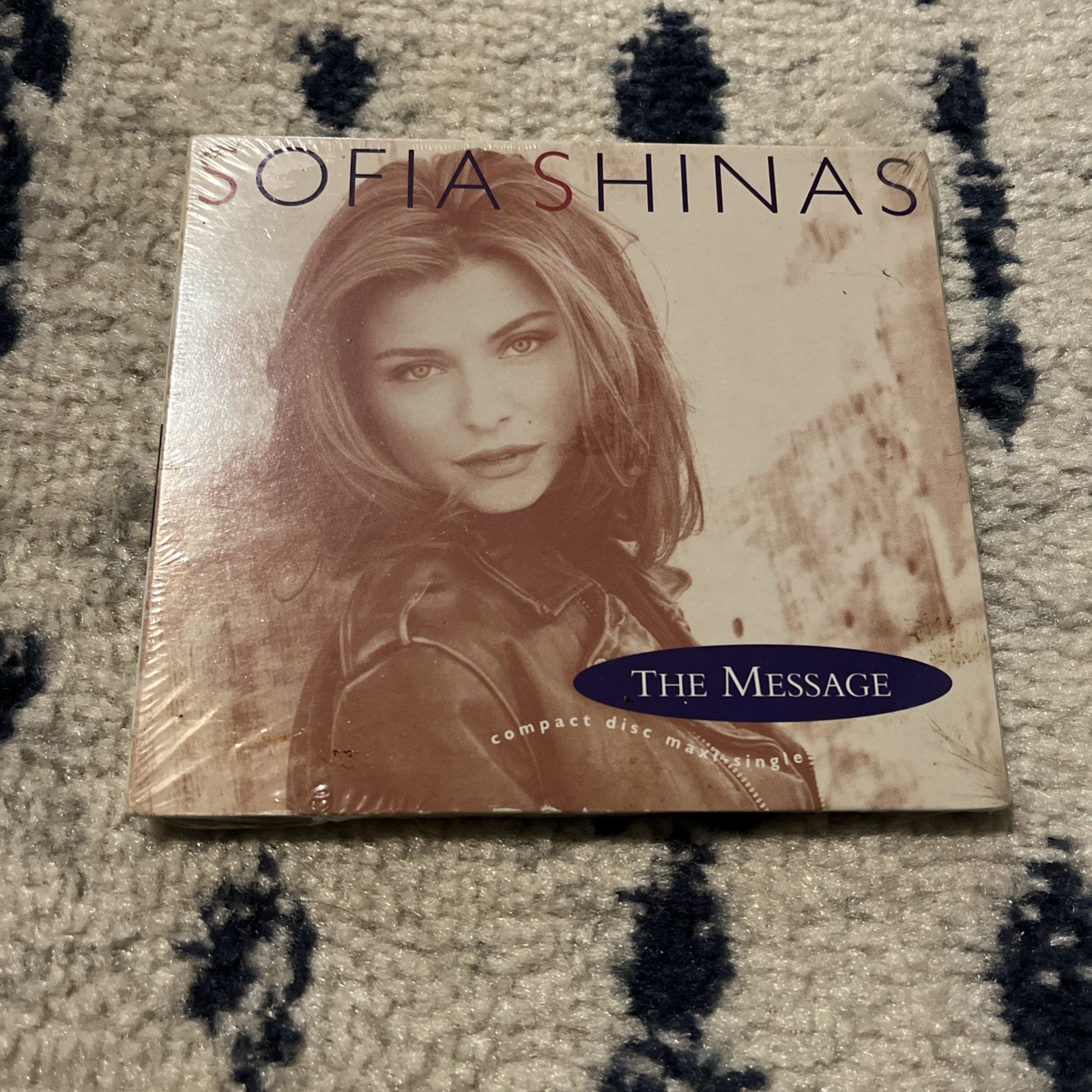 Sofia Shinas-The Message (5 vers) Music CD Maxi Single Brand New And Sealed