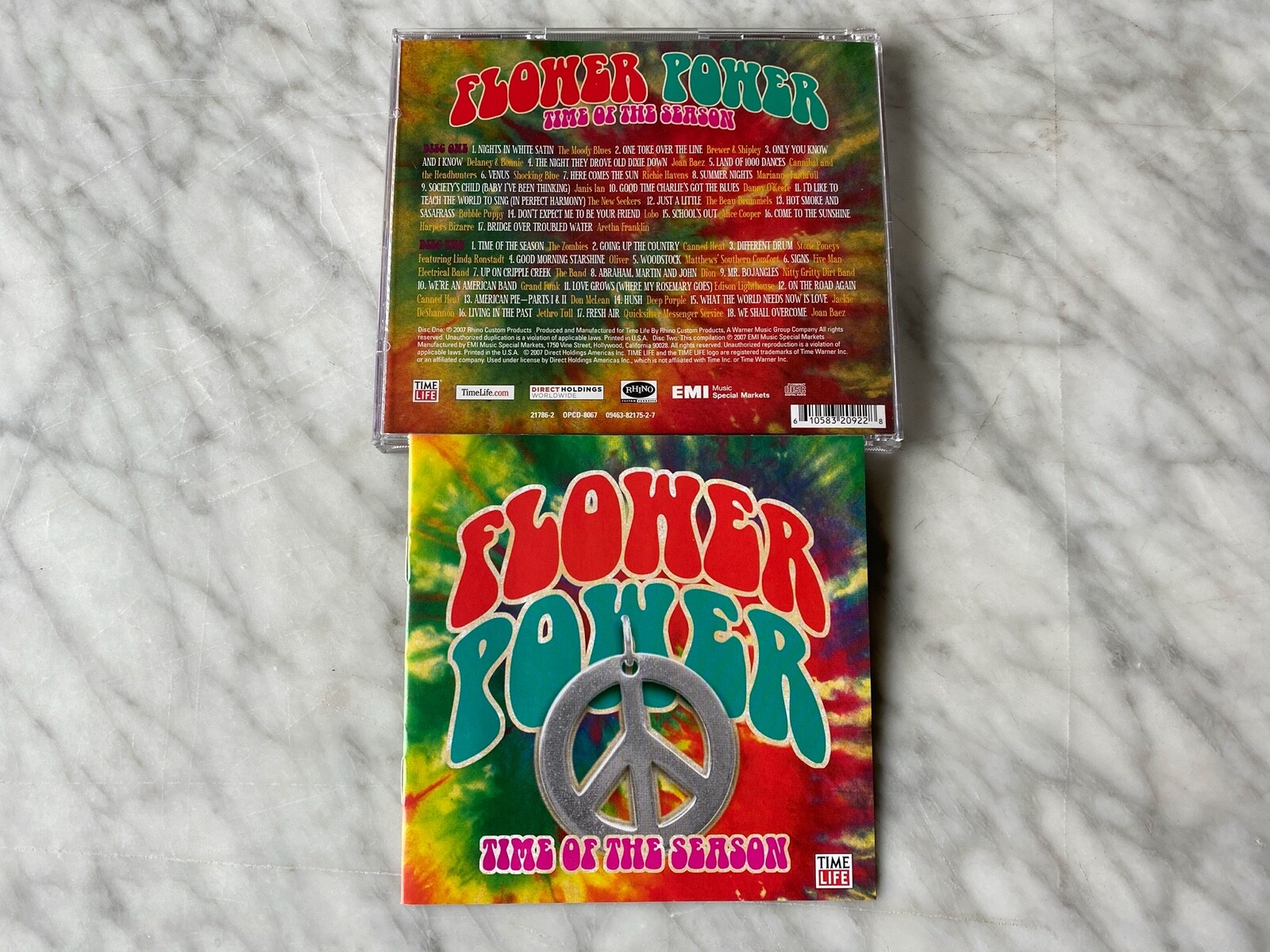 Time Life Flower Power Time Of The Season 2 CD Shocking Blue, Alice Cooper, Dion