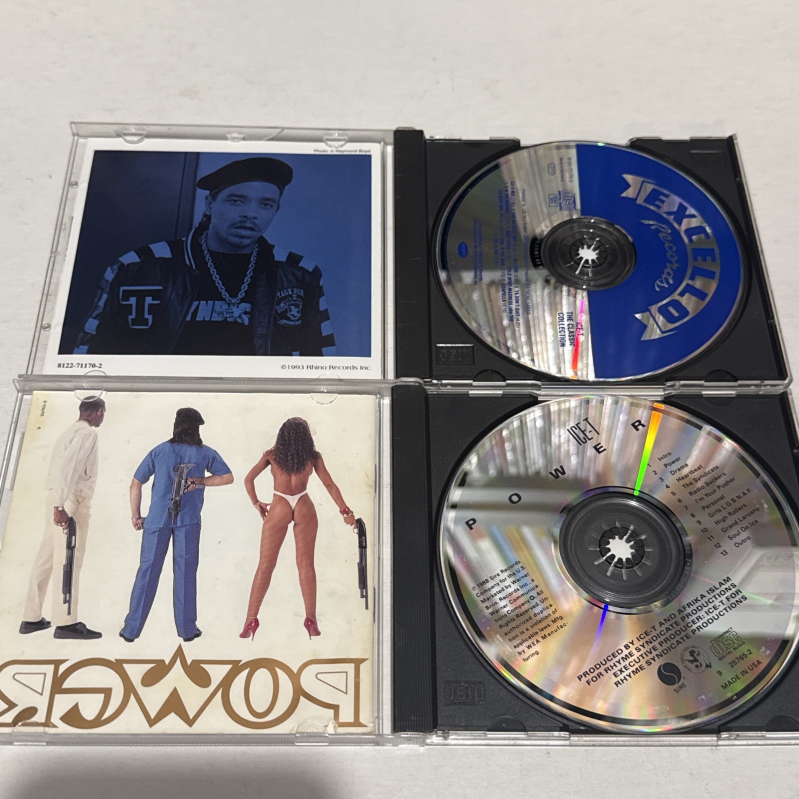 Ice T CD BUNDLE THE CLASSIC COLLECTION AND POWER