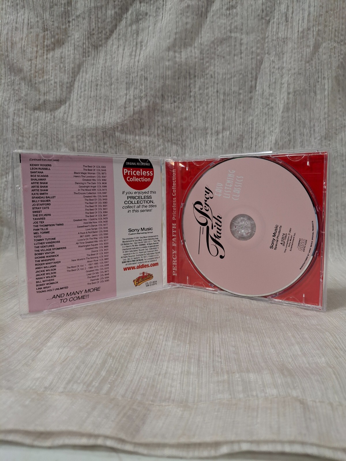 Easy Listening Classics (Collectables) by Percy Faith CD Priceless Collection V5