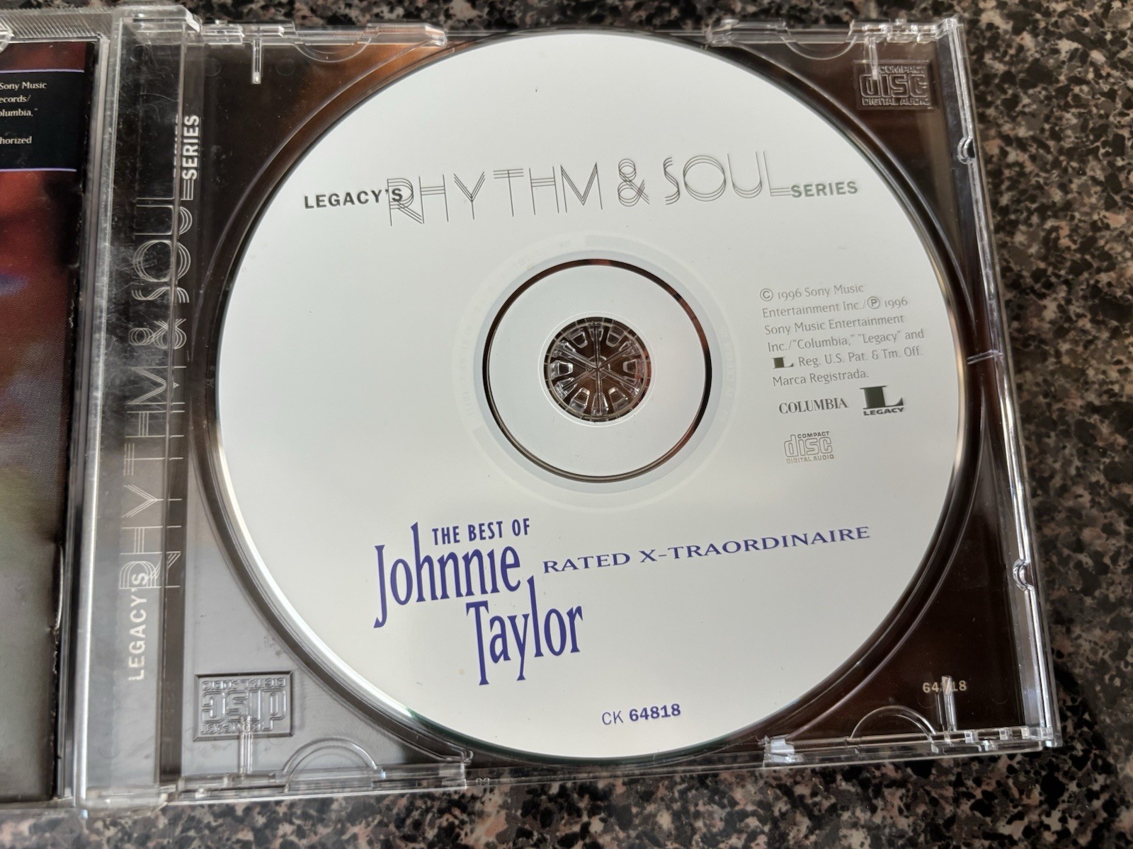 The Best of Johnnie Taylor: Rated X-Traordinaire (CD, 2008) W/ Case&Hype, Tested
