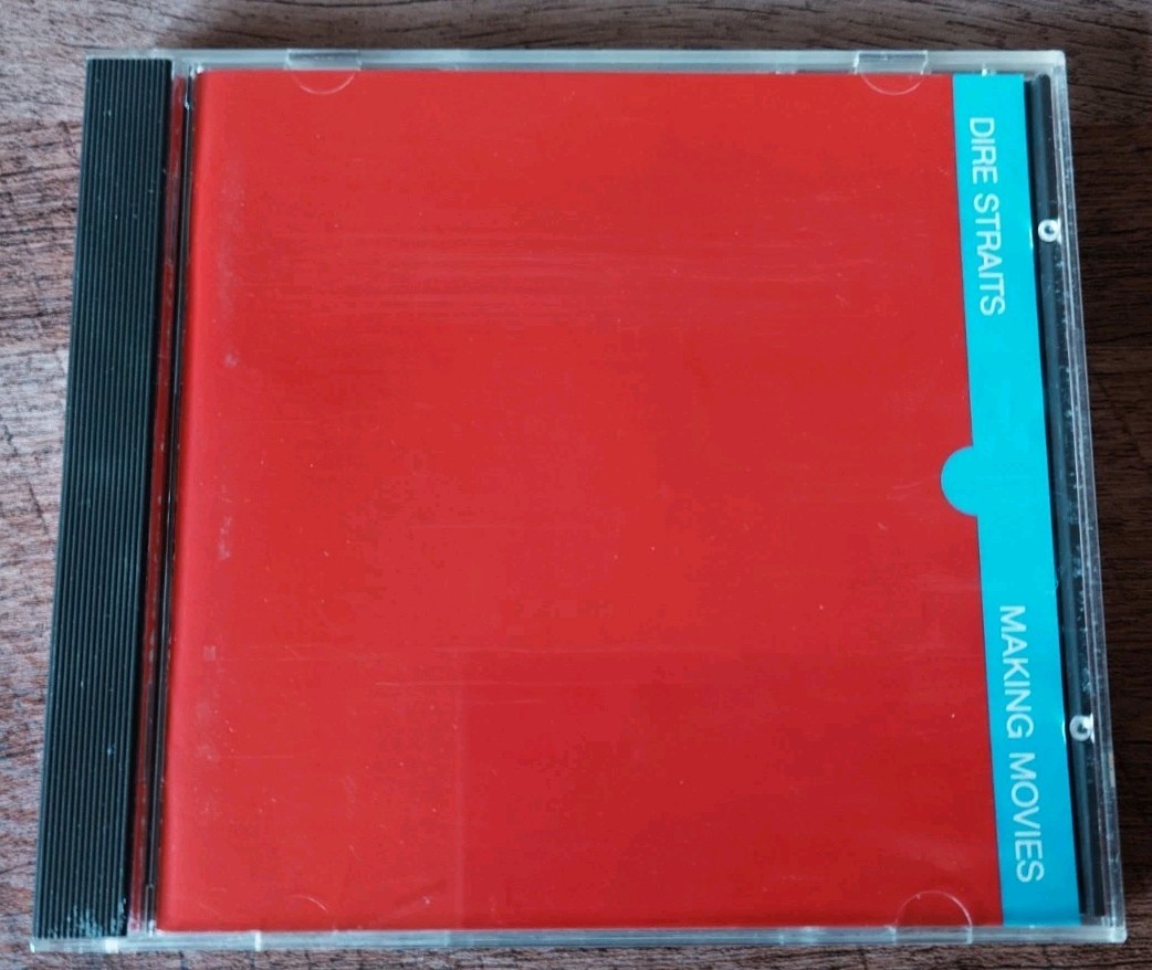 Dire Straits: Making Movies CD, West Germany Blue Swirl Pressing, Vertigo Smooth