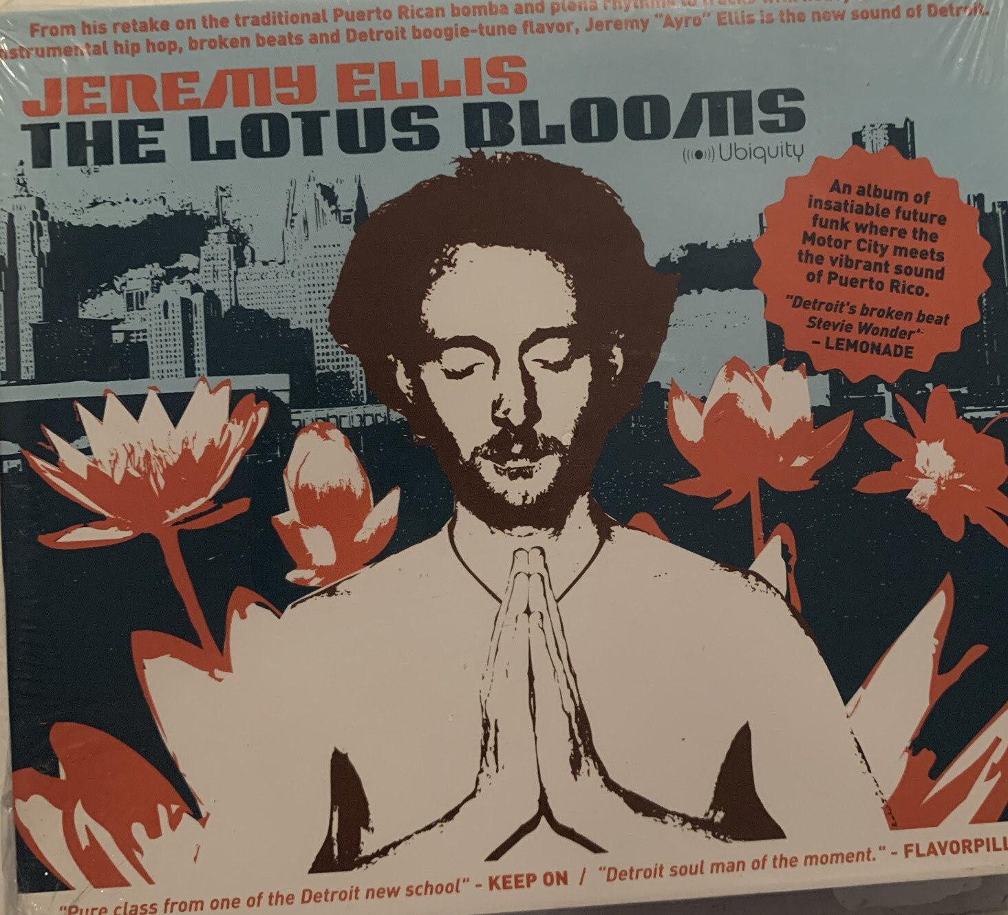 JEREMY ELLIS - Lotus Blooms BRAND NEW/SEALED CD Ubiquity Records