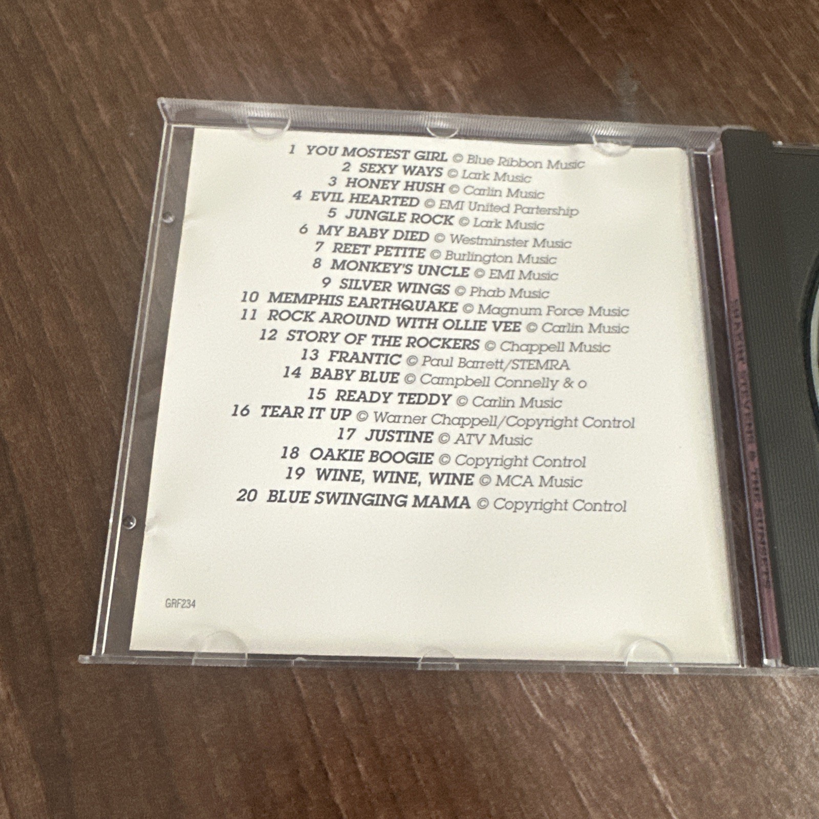 Shakin' Stevens & The Sunsets - Double-Play CD Tring GRF234