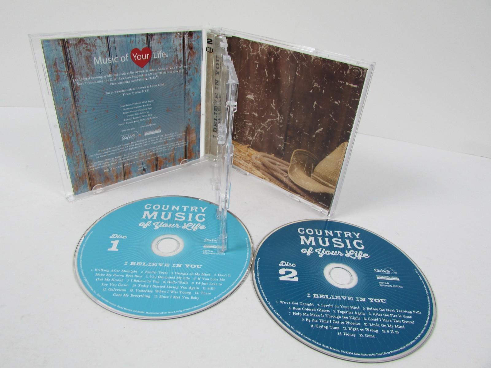 Various Artists - Country Music Of Your Life 8-CD Box Set Collection (Time Life)