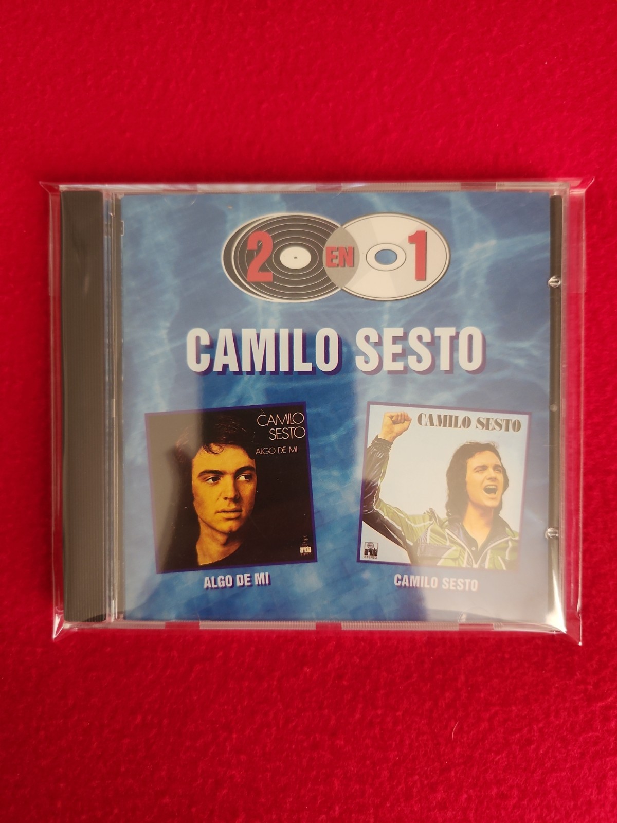 CAMILO SESTO 2 EN 1 (CD 1997 BMG SPAIN) ALGO DE MI, Y CAMILO SESTO, COMO NUEVO.