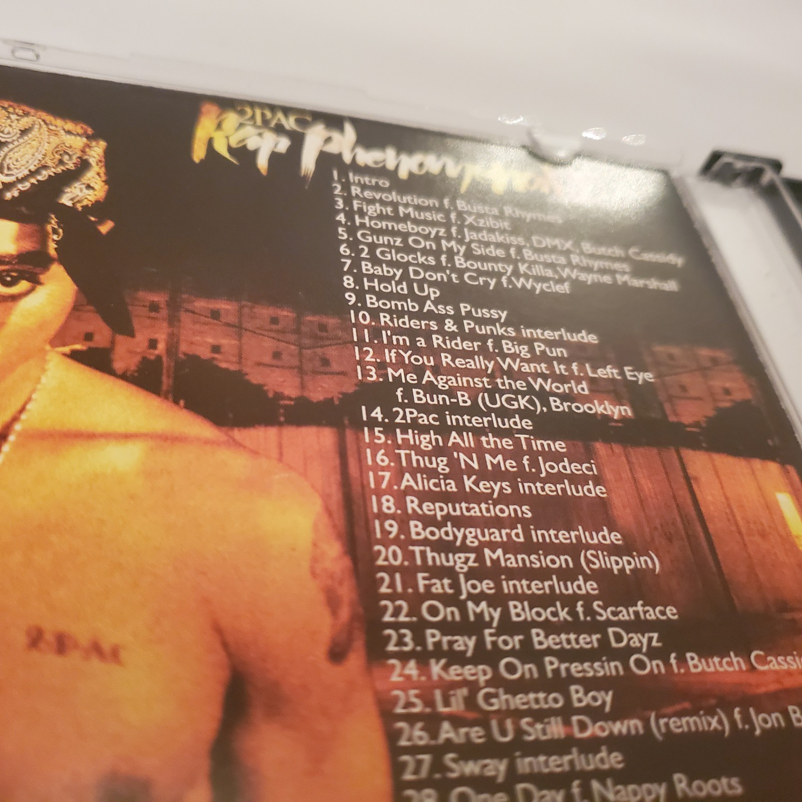 DJ Vlad tv Dirty Harry Green Lantern Present 2Pac Rap Phenomenon 2 Pac 2004 CD
