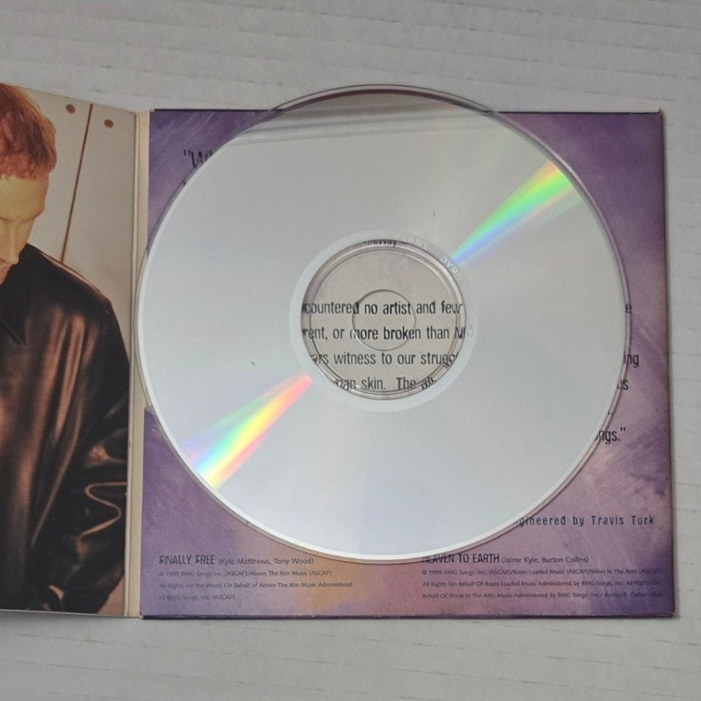 Vintage 2000 Michael English Heaven to Earth Promo CD Gospel Curb Records USA