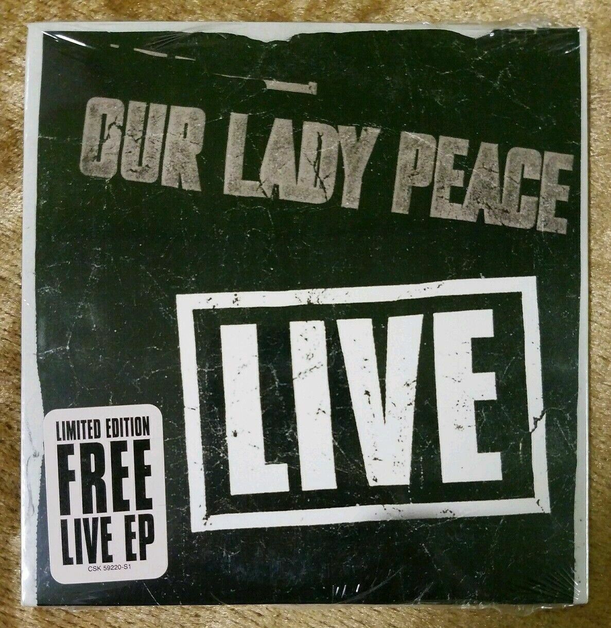 *BRAND NEW* OUR LADY PEACE - Limited Edition Live EP - CD DigiPak 4 Track