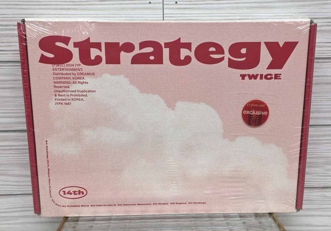 TWICE STRATEGY 14th Mini Album Photobook Version