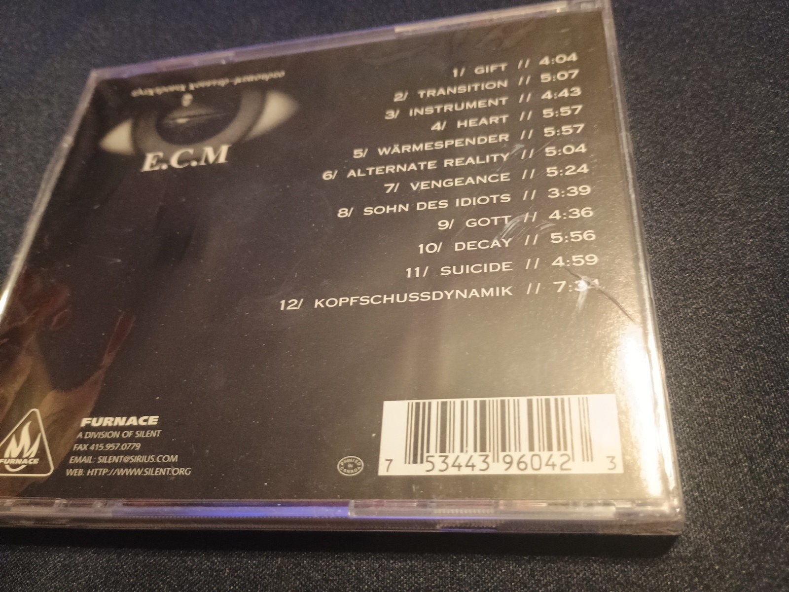 Blechreiz by Ecm (CD, Feb-1996, Furnace Records)