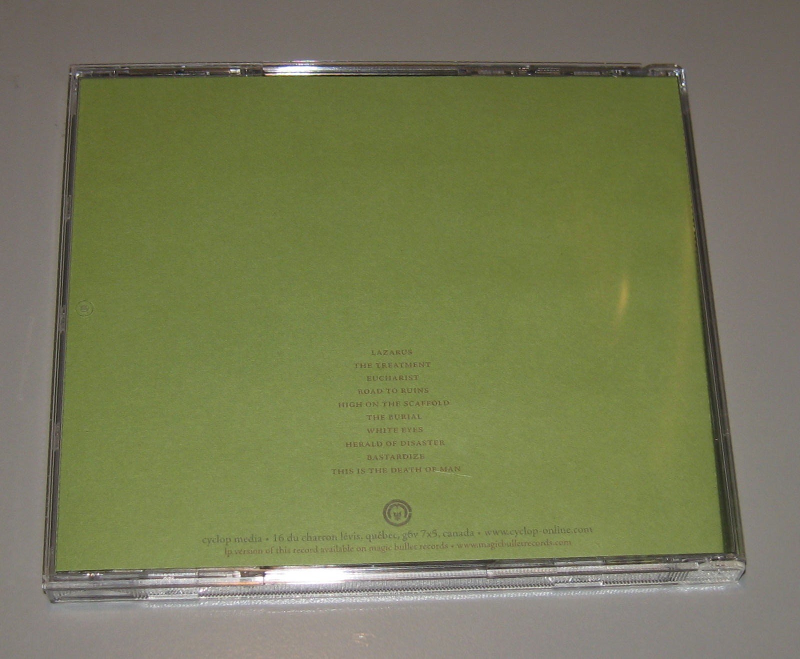 Cobra Noir - Abode Of The Dead (CD, 2005, Cyclop Media) Hardcore