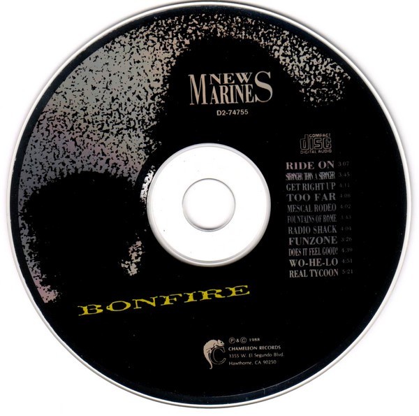 New Marines - Bonfire CD ** Free Shipping**