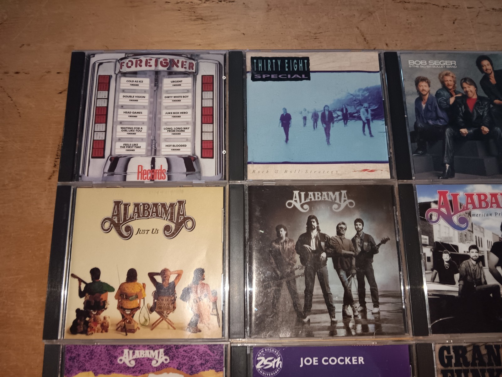 14 CD Lot Classic Southern Rock Alabama Seger 38 Special Eagles Foreigner
