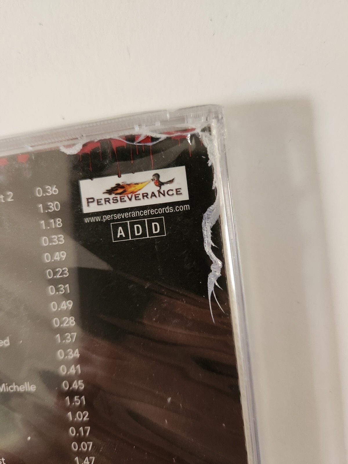 *Cracked Case* LEATHERFACE The Texas Chainsaw Massacre III SOUNDTRACK CD Manzie