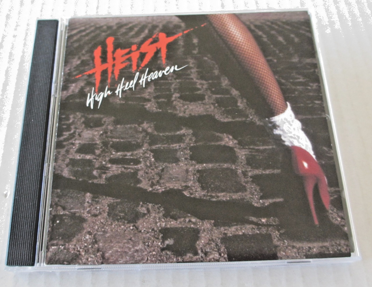 HEIST- HIGH HEEL HEAVEN CD 1989 US PRESSING 80s HAIR METAL / GLAM ROCK POISON!
