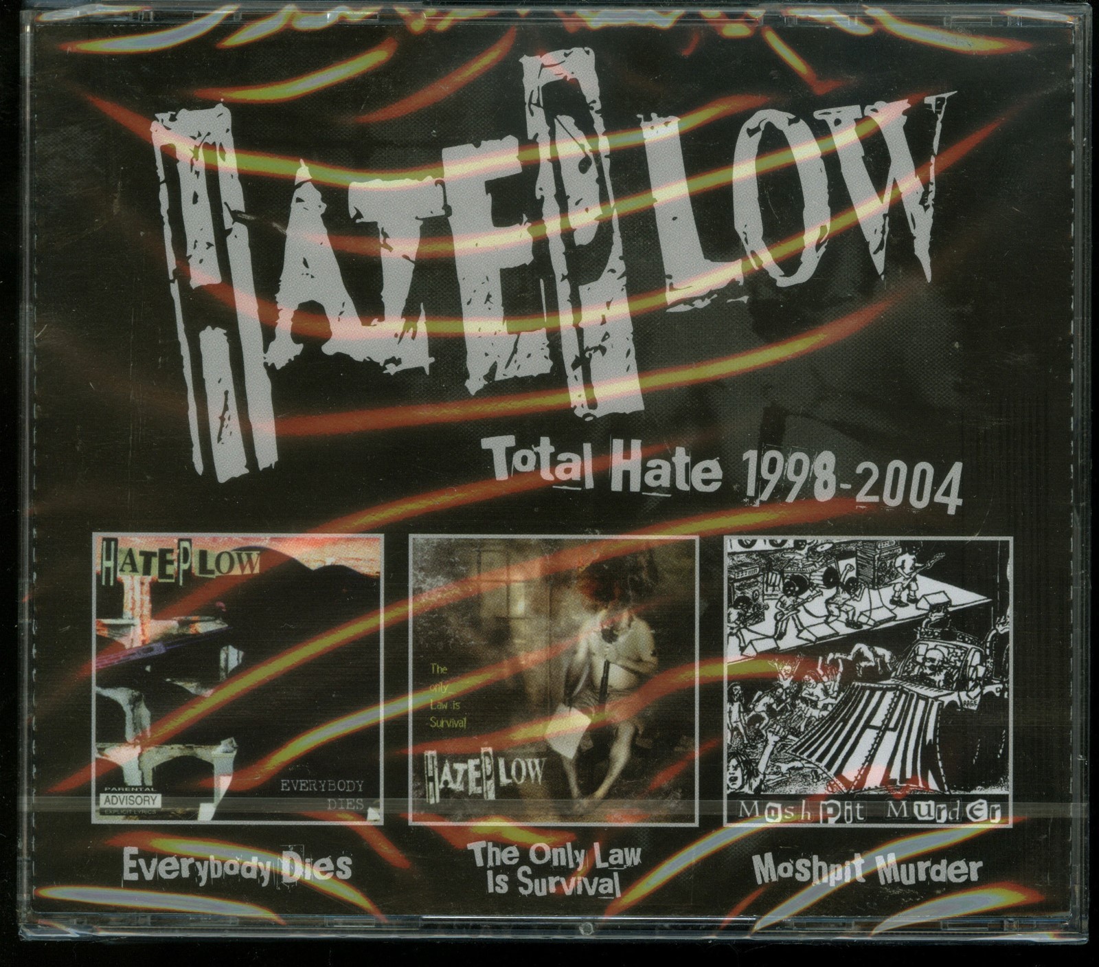Hateplow Total Hate 1998-2004 CD new Everybody Dies The Only Law is Survival