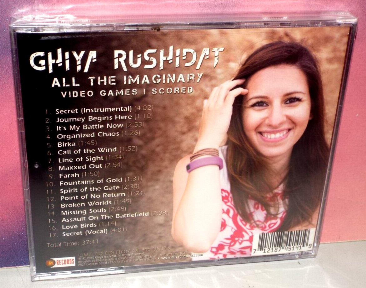 All the Imaginary Video Games I've Scored by Rushidat, Ghiya (CD, 2019, New)