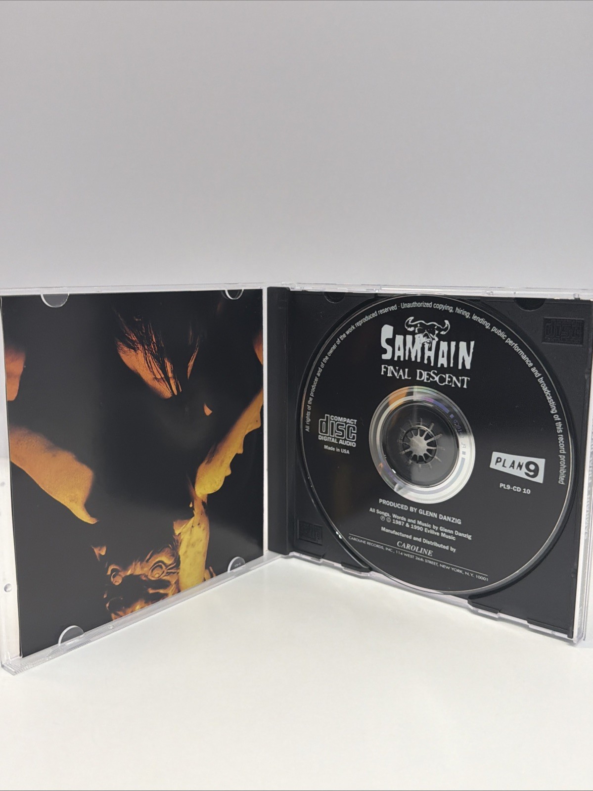 SAMHAIN - Final Descent CD - Original Recording Evilive 1990 - Plan 9