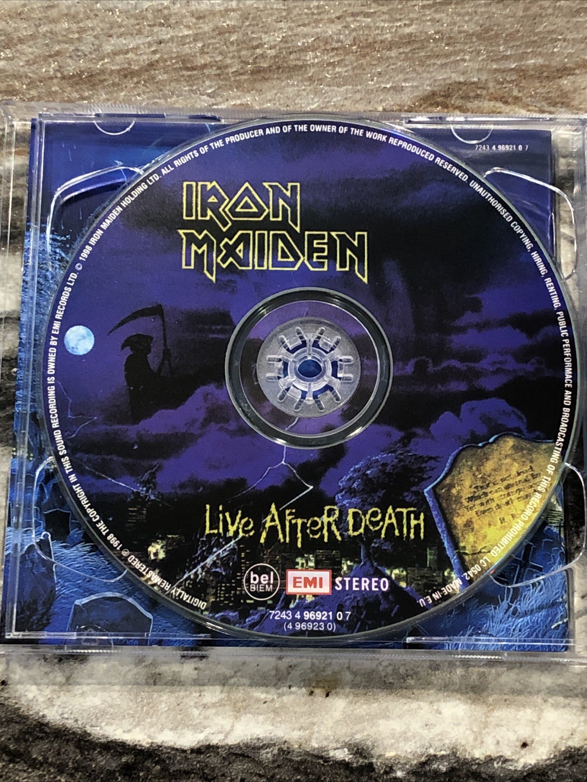 Iron Maiden Live After Death 1998 CD 2 Disc Set EMI UK EU Perfect Like New