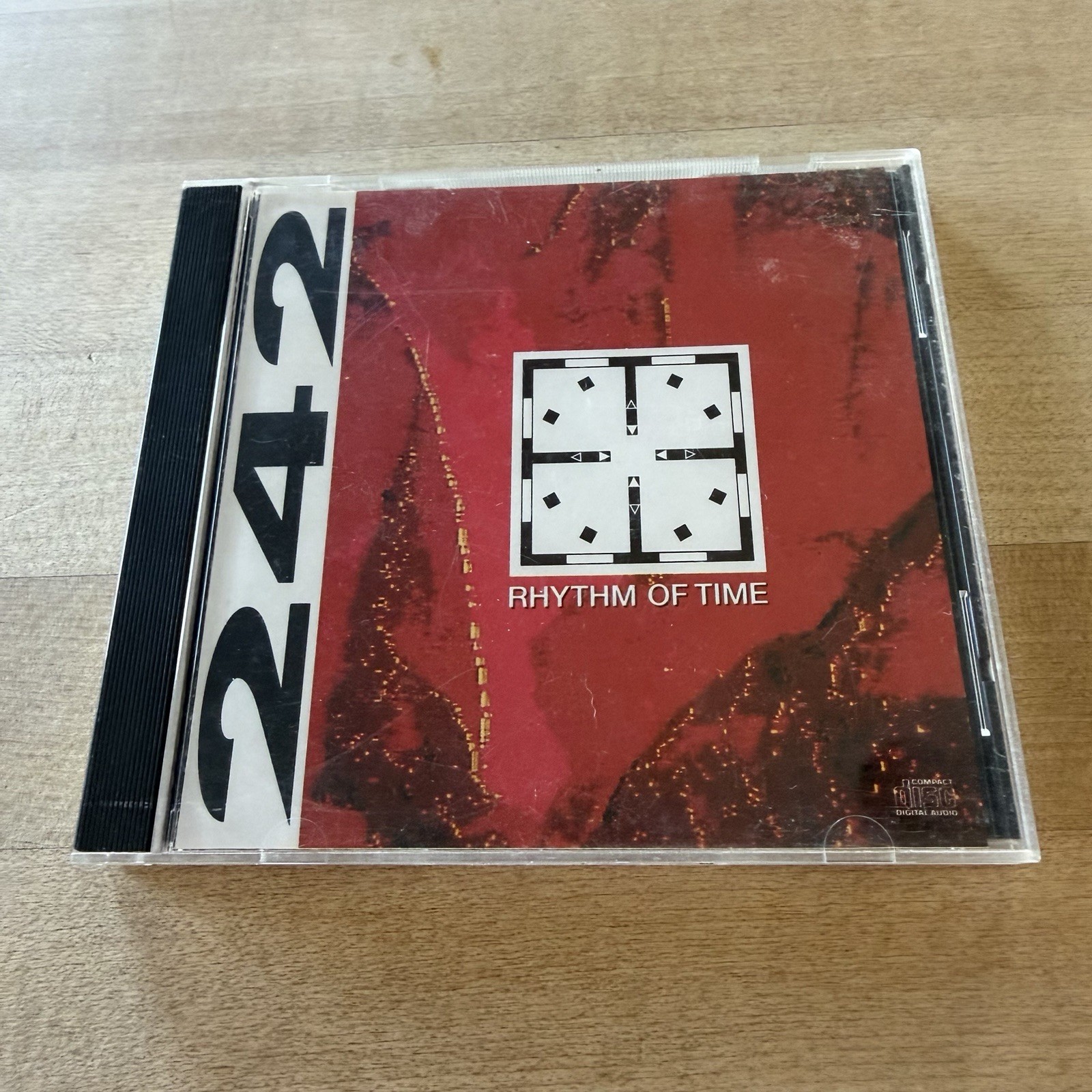 Brand New Front 242 CD Rhythm Of Time 3 Mixes EBM Techno 12 Anti-G Victor