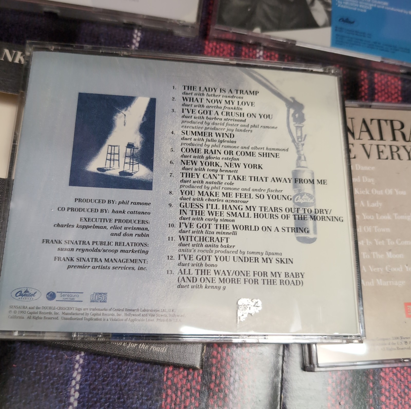 4 CD LOT Frank Sinatra Come Fly Reprise Duets Swing