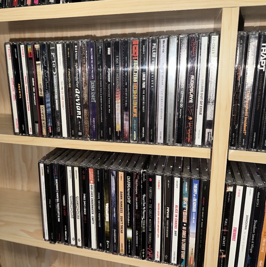 Heavy Metal and Hard Rock Cd's.