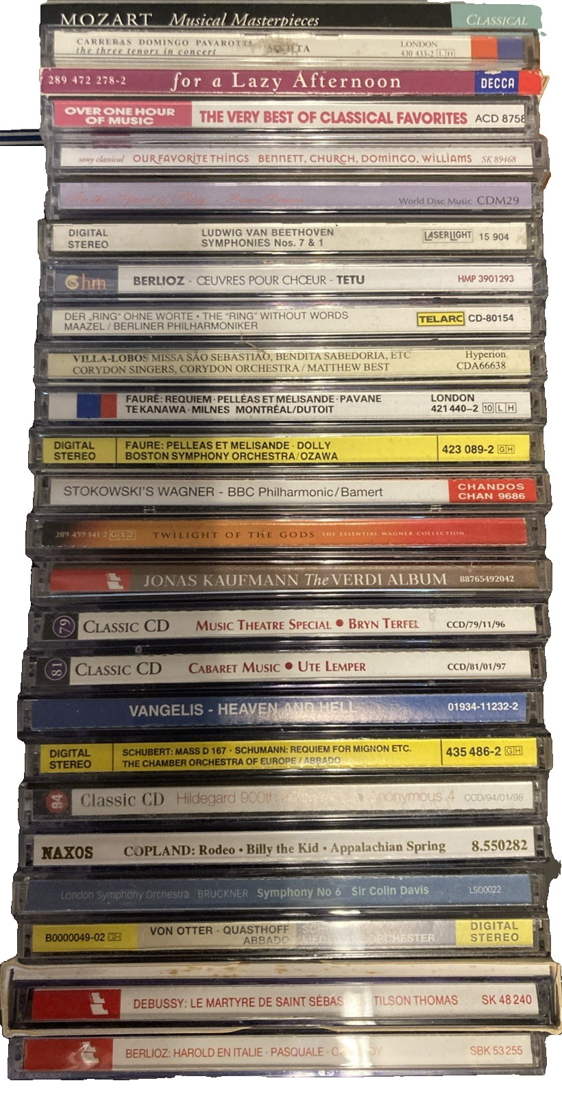 Classical 25 CD Lot Bulk NO JUNK ALL VG+ OR BETTER --- LOT#49