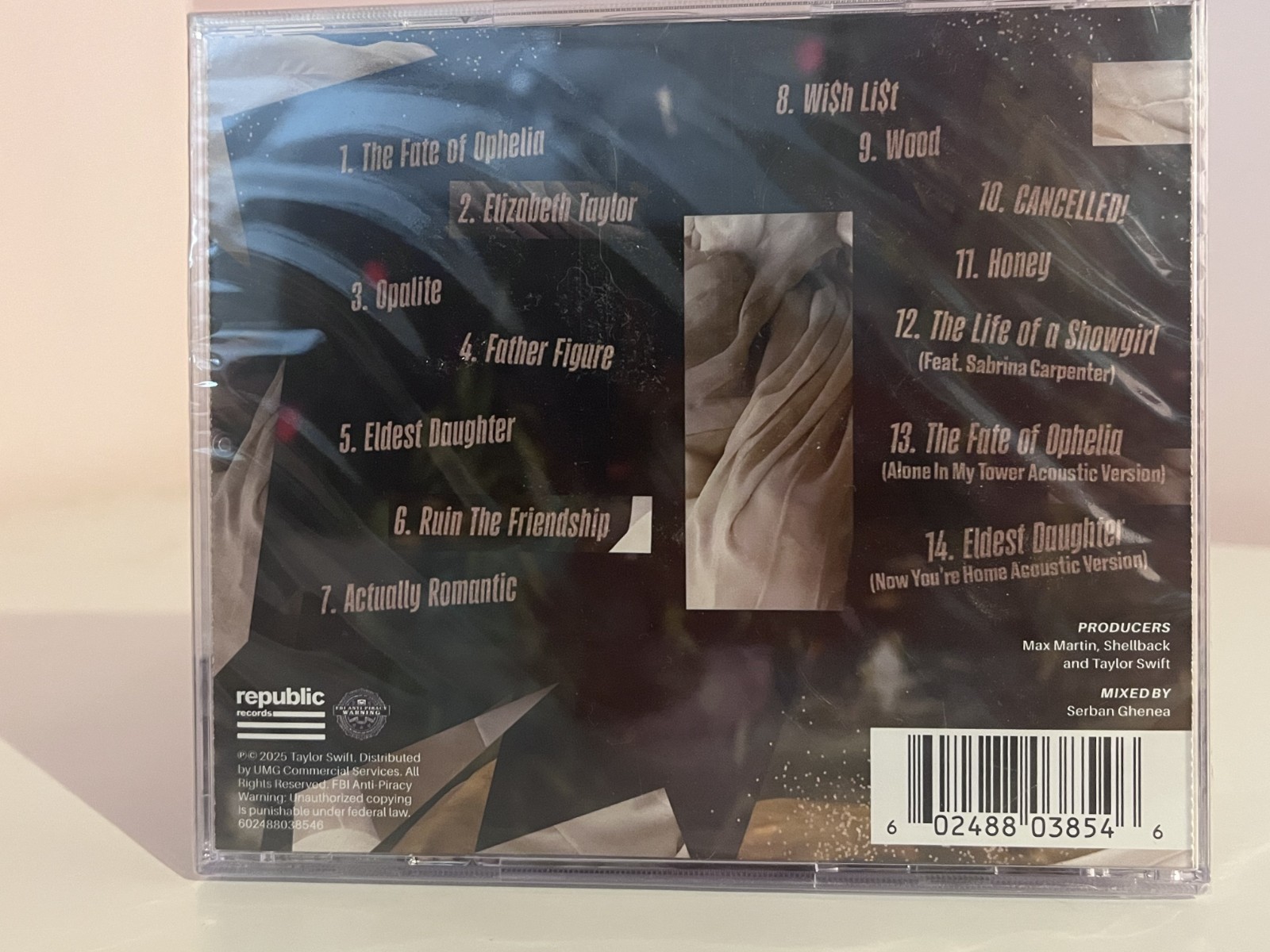 UNOPENED The Life of a Showgirl LIMITED Bonus Acoustic Release CD Full Set of 4
