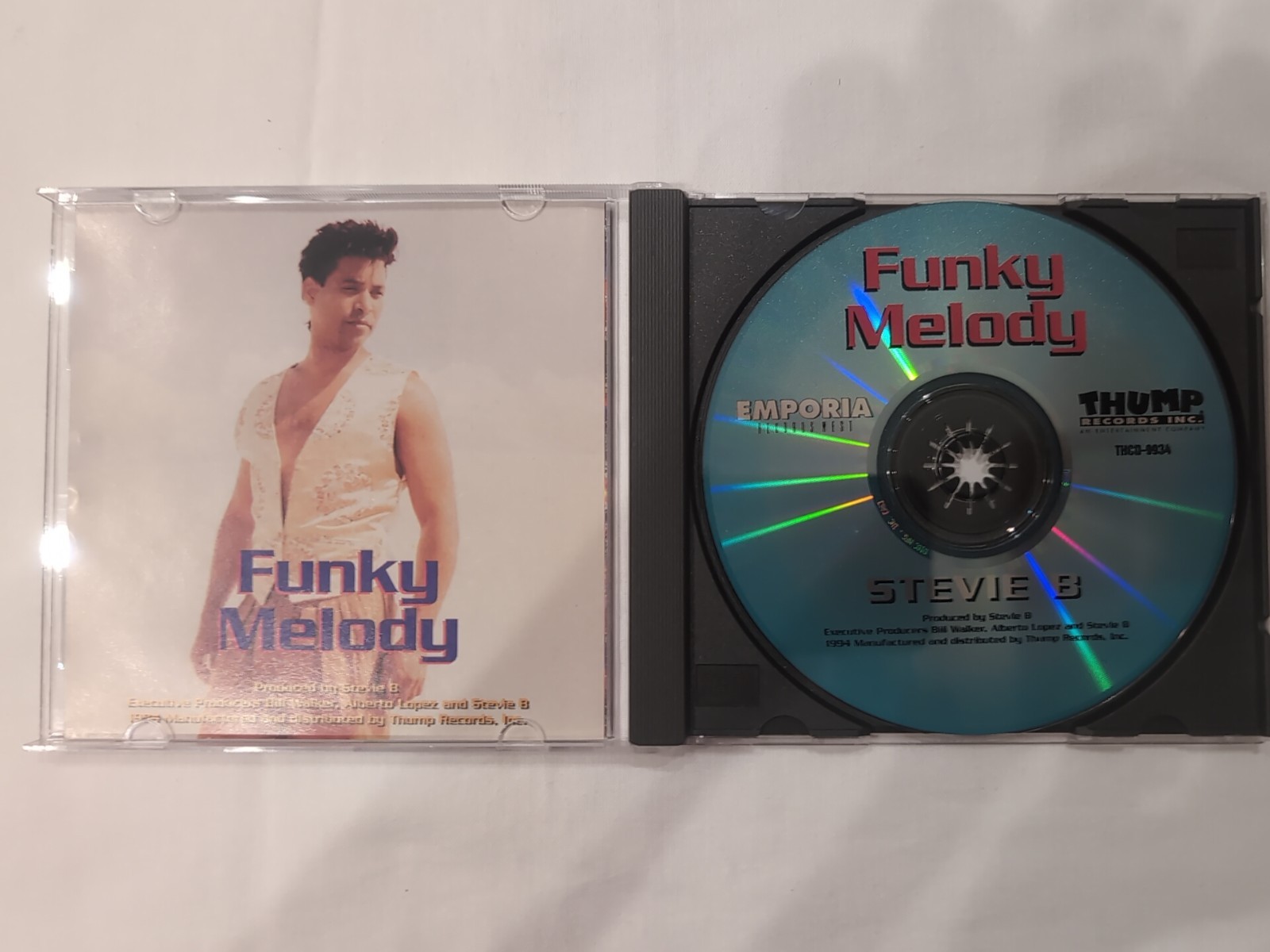 Funky Melody by Stevie B (CD, Nov-1997, Thump Records)