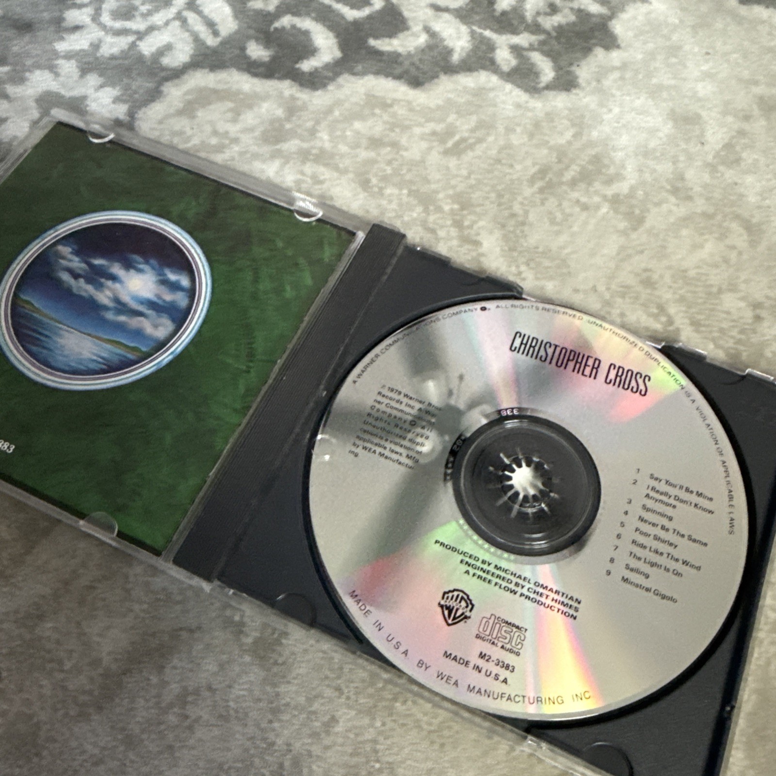Christopher Cross - Christopher Cross CD - Clean Early Pressing No Barcode