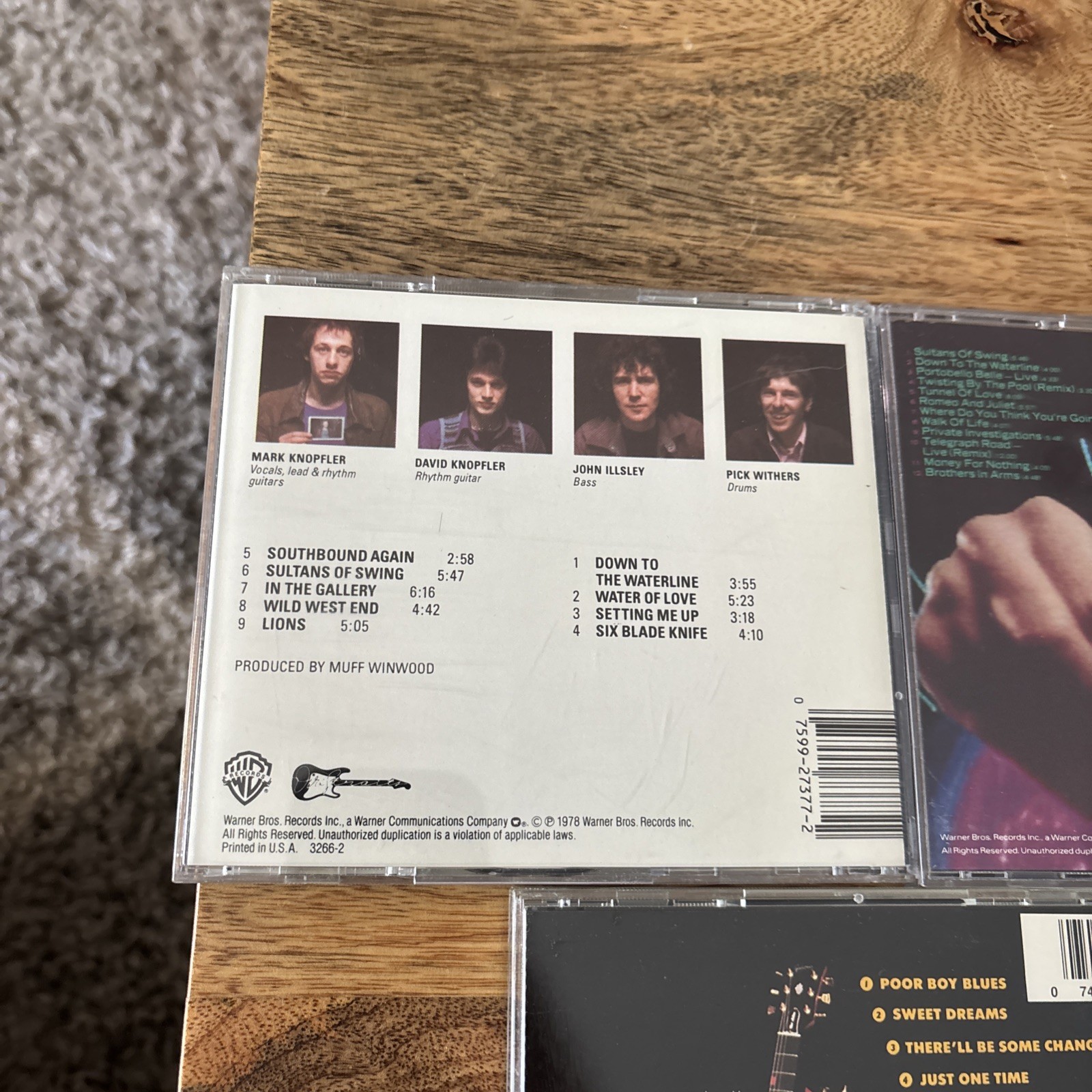 Dire Straits 5 CD Lot - Self Titled On Every Street MARK KNOPFLER & CHET ATKINS