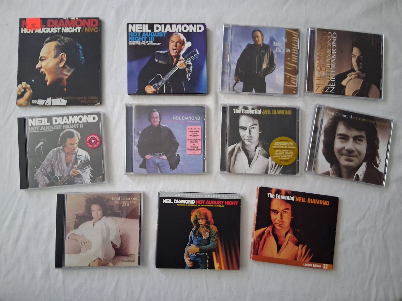 Music CD's Neil Diamond lot of 11 Great for Neil Diamond Collectors
