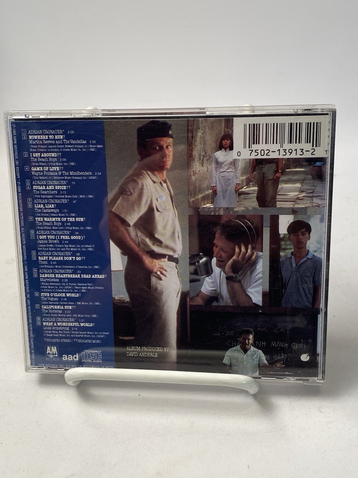 CD Good Morning Vietnam Movie Soundtrack James Brown Beach Boys 1960s 1970s Vari