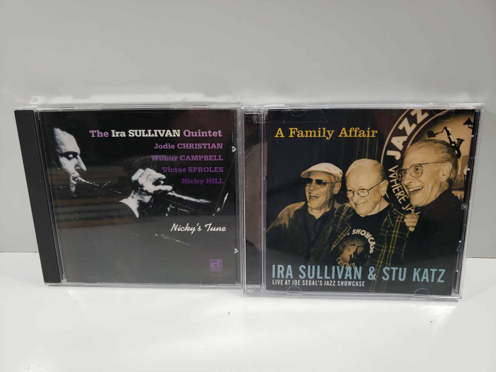 Jazz CD lot Ira Sullivan / Stu Katz / Various : A Family Affiar, Nicky's Tune
