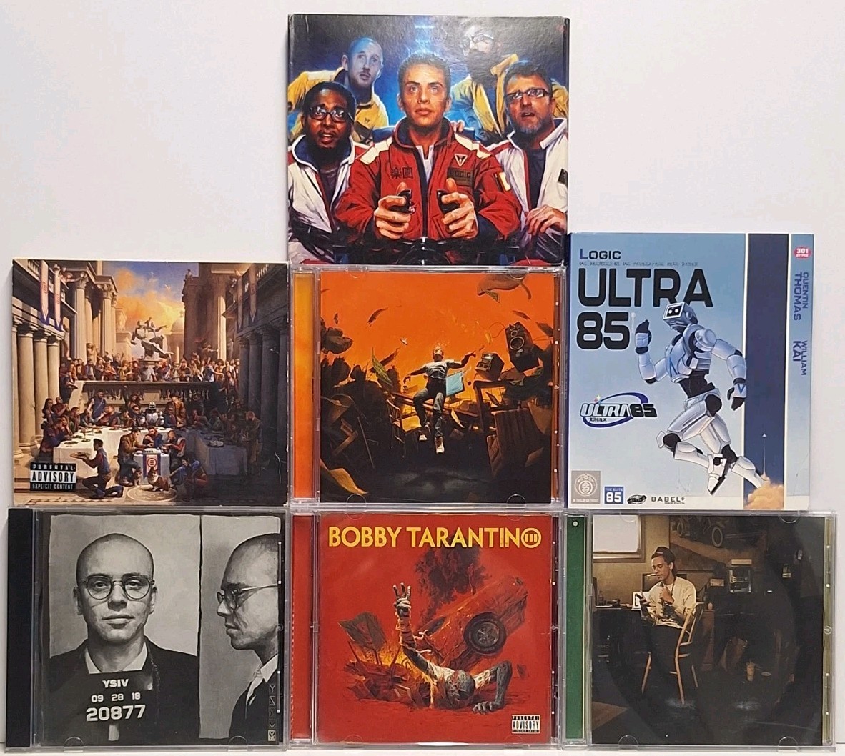Logic CD Bundle Of 7 Excellent Condition EX/NM/M Tested Fast Shipping