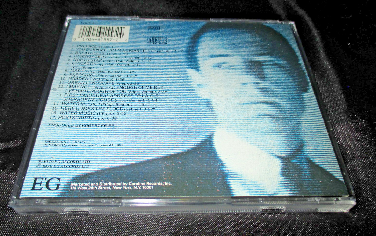 Robert Fripp – Exposure/ 1989 Us /NM/ The Definitive Edition ( KING CRIMSON)