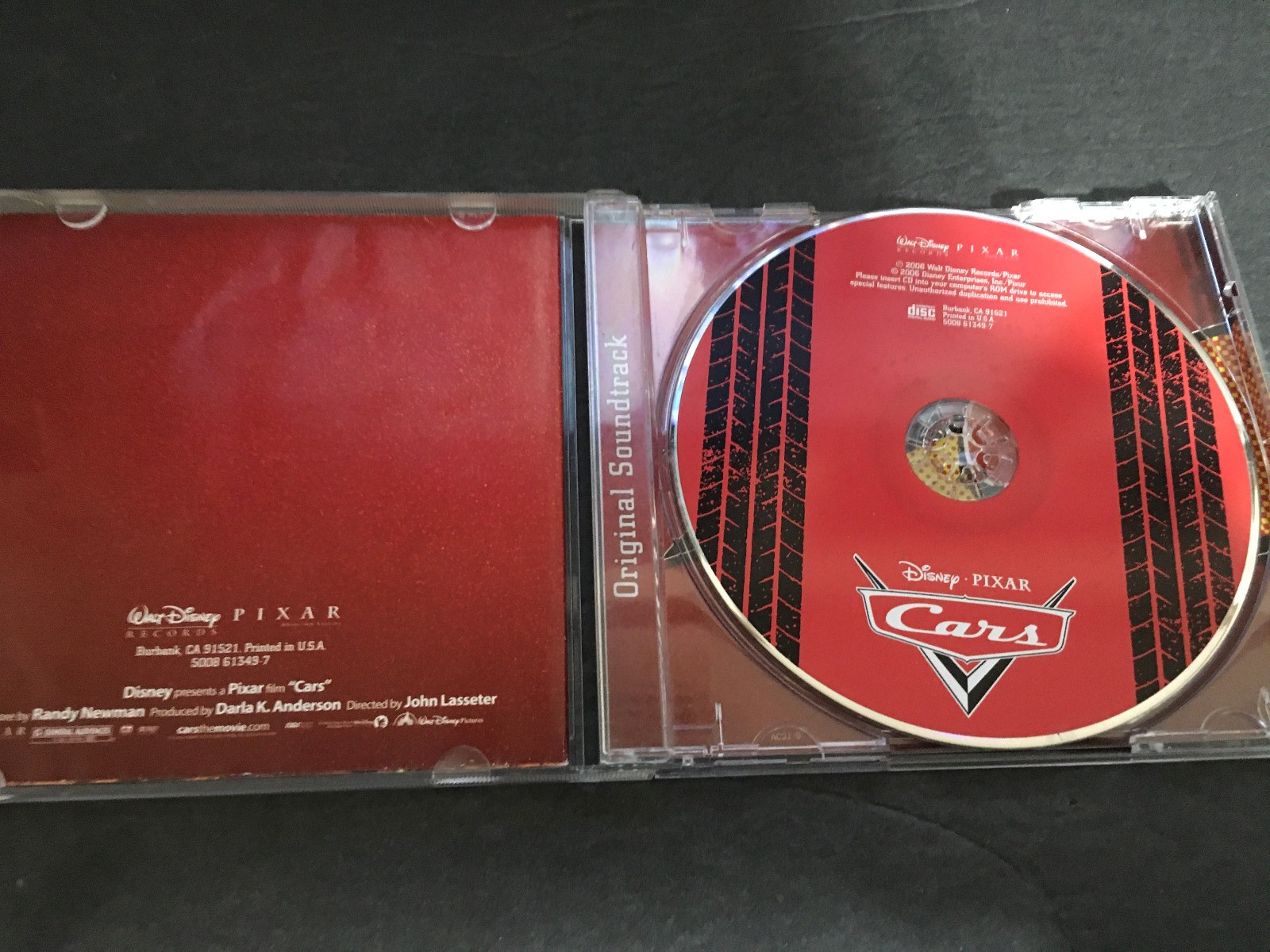 Cars Soundtrack CD