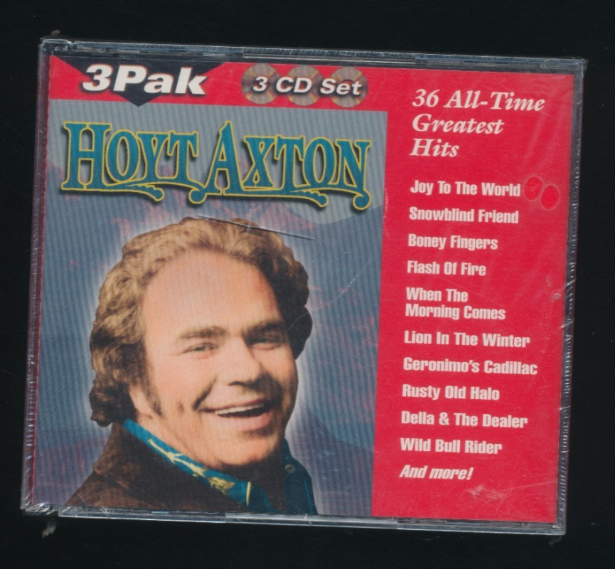 Hoyt Axton - 36 All-Time Greatest Hits 3 CD Set 2000 Universal Music New Sealed
