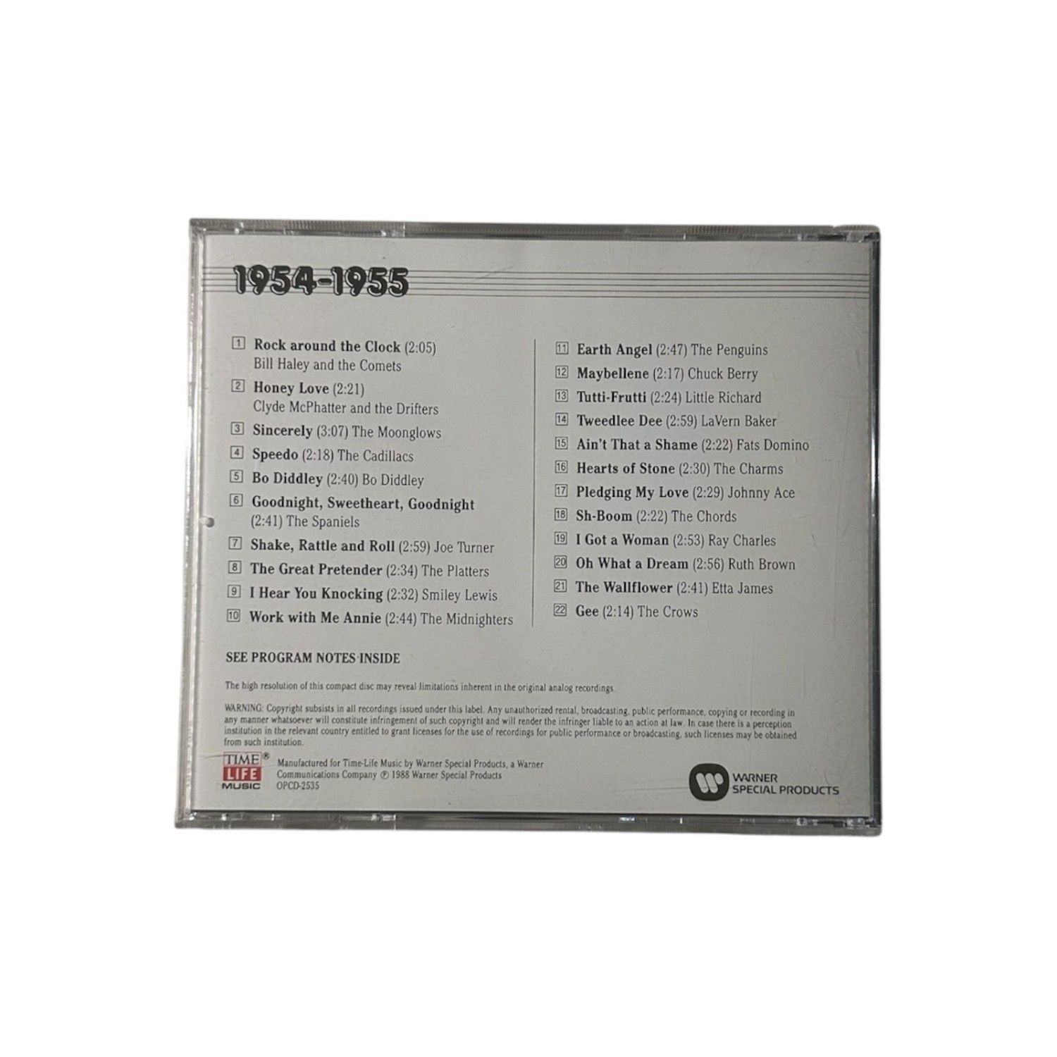 The Rock N Roll Era 1954-1955 CD Time Life Various Artists Remastered
