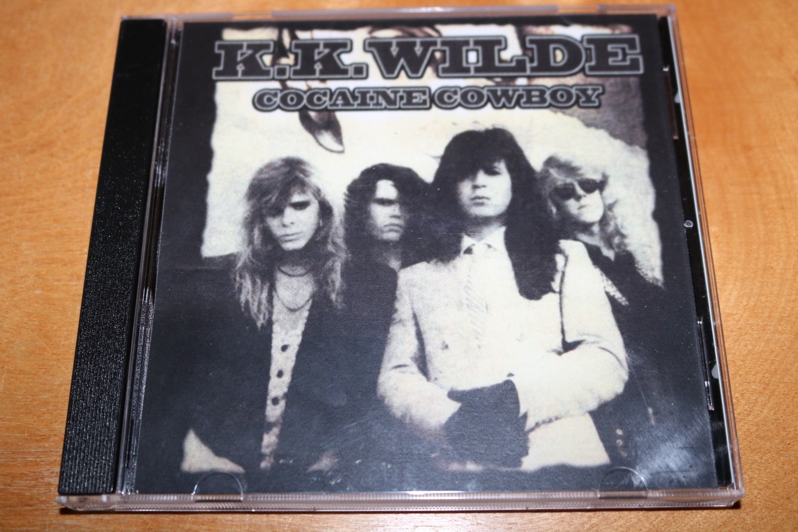 K.K. WILDE Cocaine Cowboy CD Glam HAIR METAL Indie ROCK BOULEVARD Babe Blu KK MR