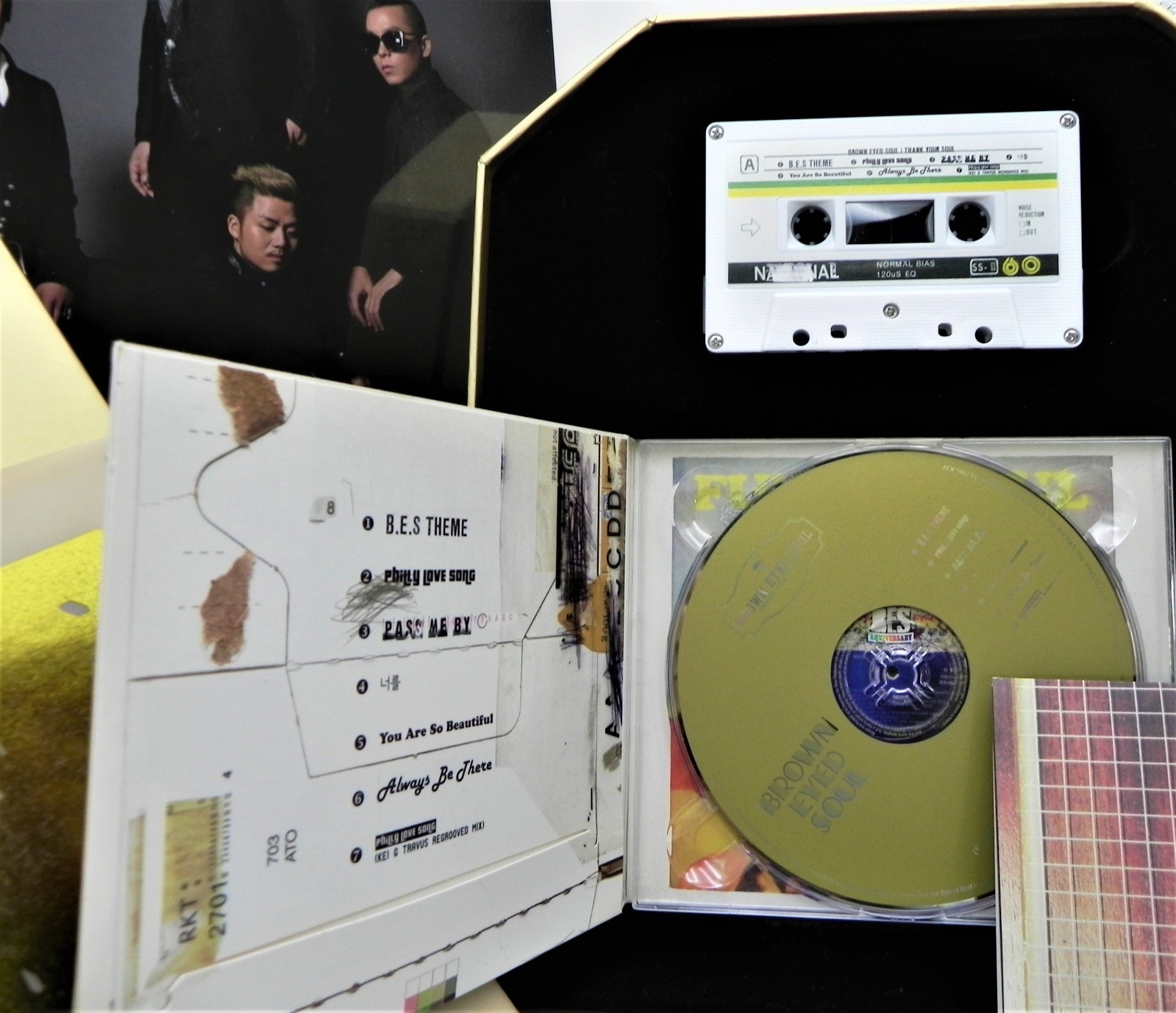AUTOGRAPHED Brown Eyed Soul Signed Thank Your Soul 10th Anniv Box Set CD Tape