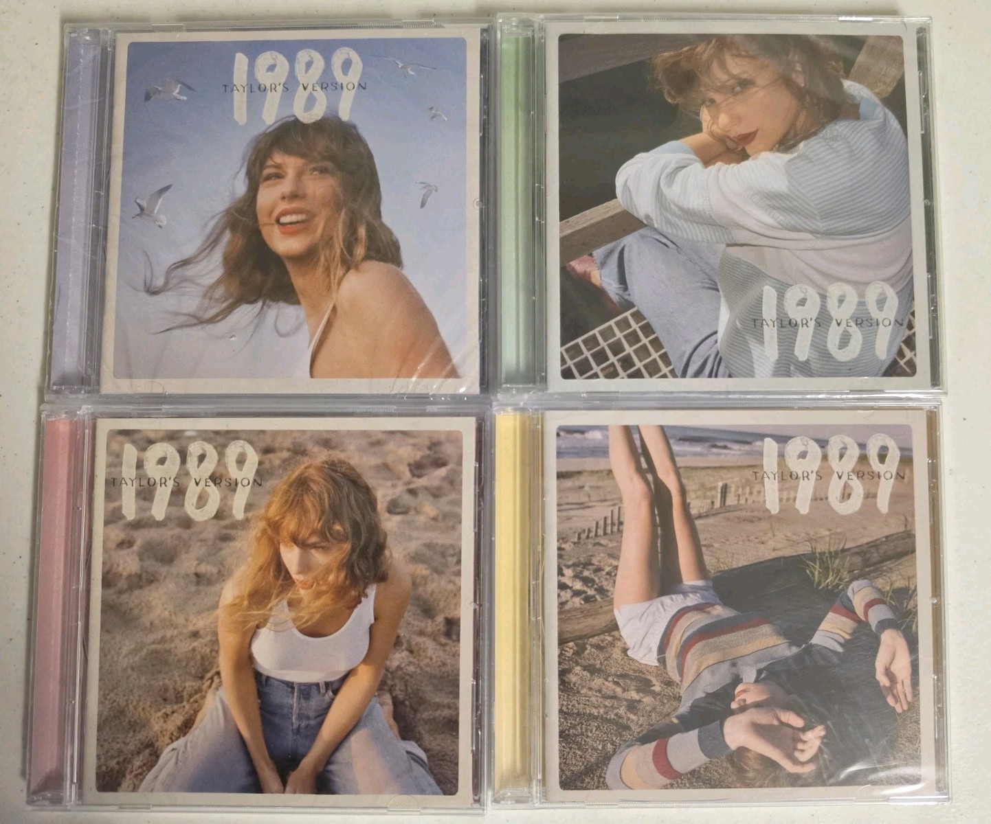 Taylor Swift 1989 Taylor's Version Deluxe Cd’s SET OF ALL 4 Sealed - Brand New