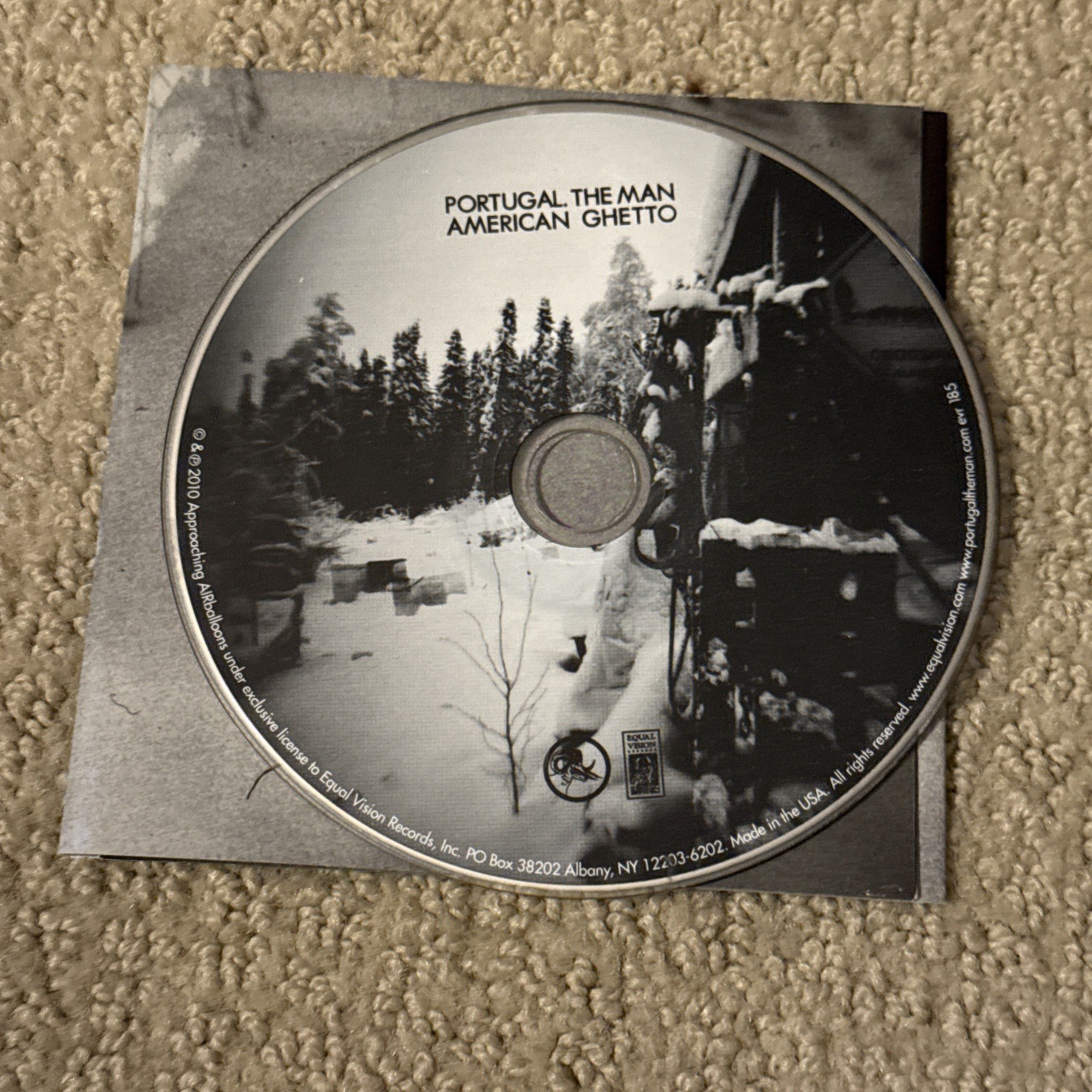American Ghetto Portugal. The Man CD 2010 Equal Vision Records #d Numbered Limit