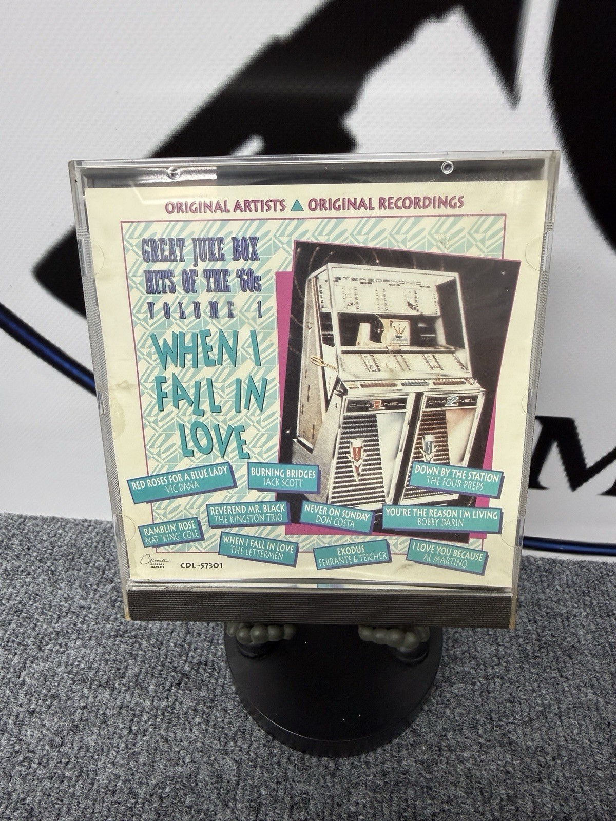 GREAT JUKEBOX HITS OF THE 60s Vol 1: "When I Fall in Love" (CD) Various Artists