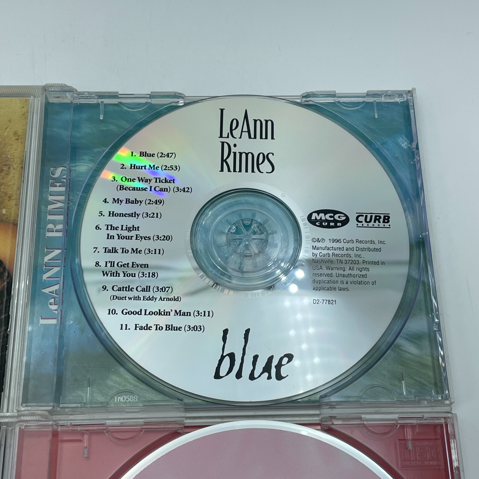 LEANN RIMES CD Lot Sittin On Top Of The World Self Titled Country Pop 2 Disc