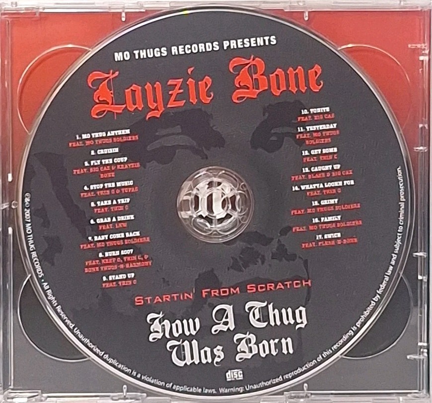 Layzie Bone CD Lot Of 3 Excellent Condition EX/NM/M Rare Fast Shipping